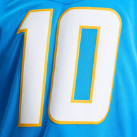 Los Angeles Chargers Justin Herbert Nike Powder Blue Team Vapor F.U.S.E. Stitched Limited Jersey