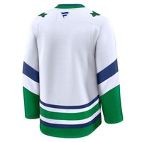 Carolina Hurricanes Fanatics White Throwback Premium Jersey