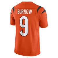Cincinnati Bengals Joe Burrow Nike Orange Vapor F.U.S.E. Limited Jersey