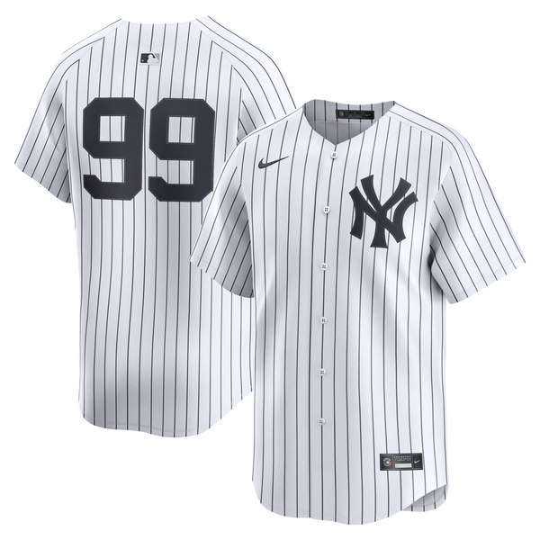 New York Yankees Aaron Judge Nike White Home Limited Player Jersey