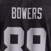Las Vegas Raiders Brock Bowers Nike Black Player Game Jersey