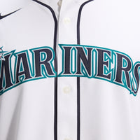 Seattle Mariners Luis Castillo Nike White Home Replica Jersey