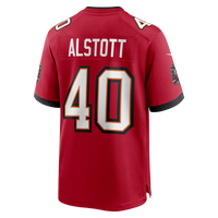 Tampa Bay Buccaneers Mike Alstott Nike Red Retired Player Game Jersey