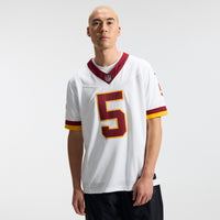 Washington Commanders Jayden Daniels Nike White Vapor F.U.S.E. Stitched Limited Jersey