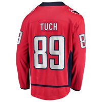 Washington Capitals Alex Tuch Fanatics Red Home Breakaway Jersey