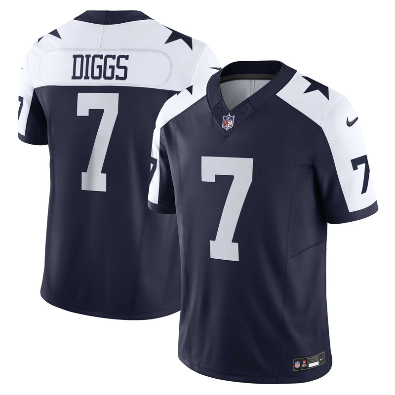 Dallas Cowboys Trevon Diggs Nike Navy Vapor F.U.S.E. Limited Jersey