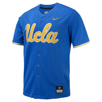 Nike Blue UCLA Bruins Replica Full-Button Baseball Jersey