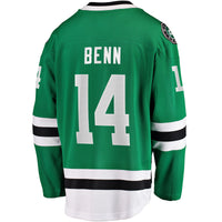 Dallas Stars Jamie Benn Fanatics Kelly Green Captain Patch Home Breakaway Jersey