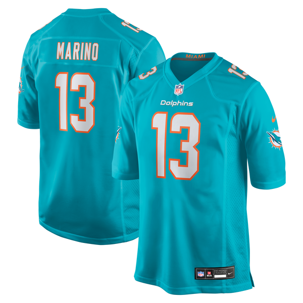 Miami Dolphins Dan Marino Nike Aqua Game Retired Player Jersey