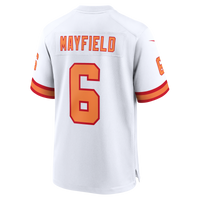 '76 Tampa Bay Buccaneers Baker Mayfield Nike White Player Game Jersey
