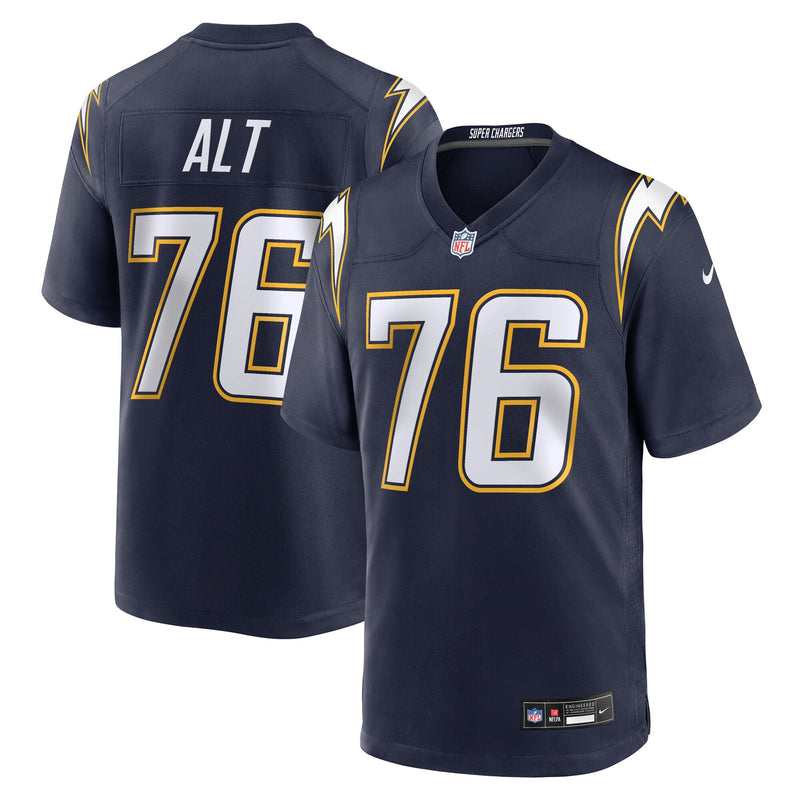 Los Angeles Chargers Joe Alt Nike Navy Alternate Super Chargers Game Player Jersey