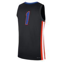 Jordan Brand #1 Black Florida Gators Alternate Replica Jersey