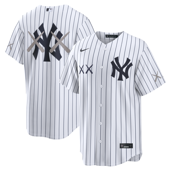 New York Yankees Nike x KAWS White Stadium Jersey