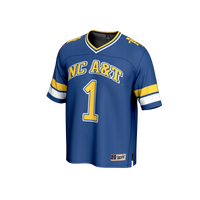 GameDay Greats #1 Navy North Carolina A&T Aggies Lightweight Collegiate Football Fashion Jersey