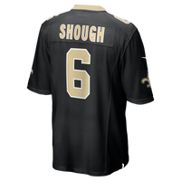 New Orleans Saints Tyler Shough Nike Black Game Jersey