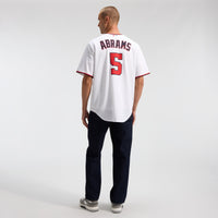 Washington Nationals CJ Abrams Nike White Home Replica Jersey