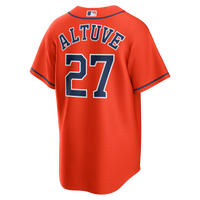 Houston Astros Jose Altuve Nike Orange Alternate Replica Jersey