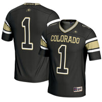 GameDay Greats #1 Black Colorado Buffaloes Endzone Football Jersey