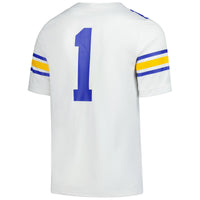 Nike #1 White Cal Bears Alternate Game Football Jersey