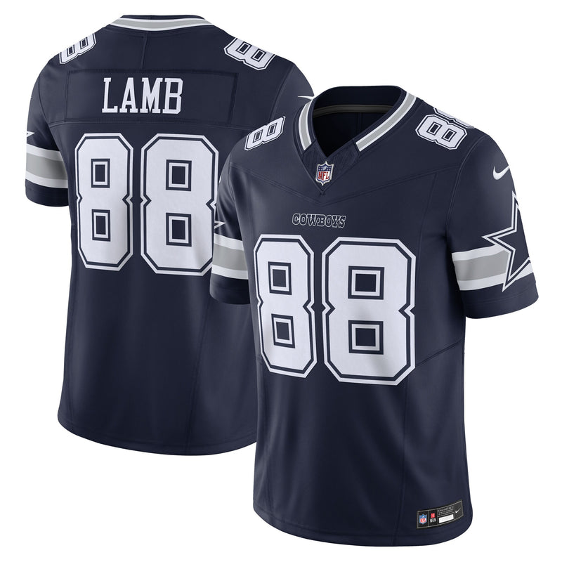 Dallas Cowboys CeeDee Lamb Nike Navy Vapor F.U.S.E. Limited Jersey