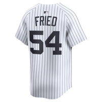 New York Yankees Max Fried Nike White Home Limited Player Jersey