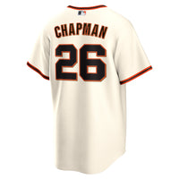 San Francisco Giants Matt Chapman Nike Cream Home Replica Jersey