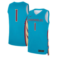 Nike #1 Turquoise Florida State Seminoles Alternate Replica Jersey