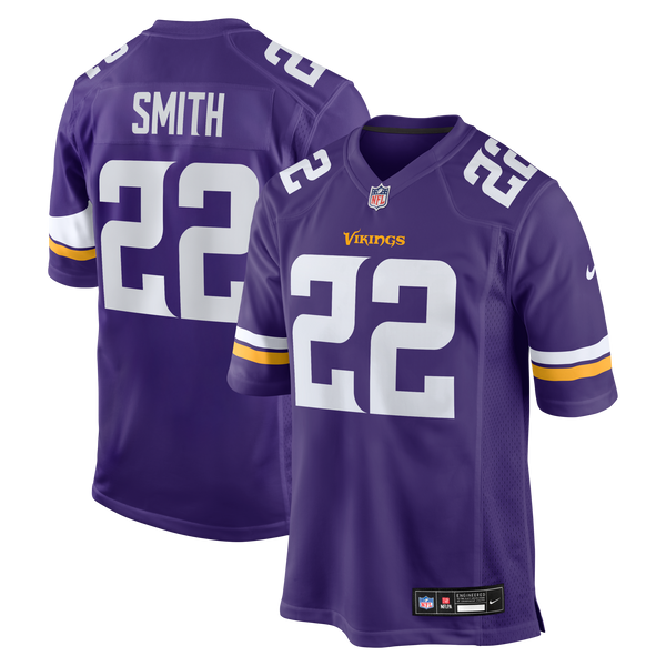 Minnesota Vikings Harrison Smith Nike Purple Game Jersey