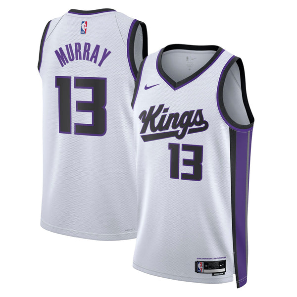 Sacramento Kings Nike Association Edition Swingman Jersey - White - Keegan Murray