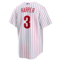 Philadelphia Phillies Bryce Harper Nike White Home Replica Jersey