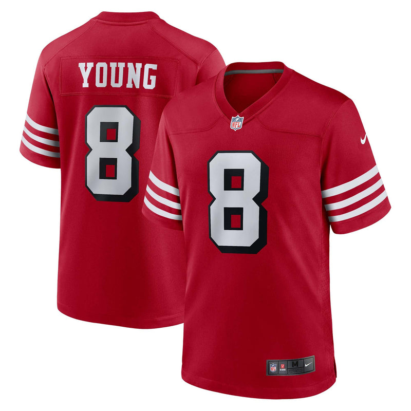 San Francisco 49ers Steve Young Nike Scarlet Retired Player Alternate Game Jersey