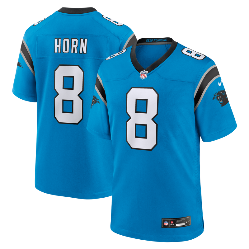 Carolina Panthers Jaycee Horn Nike Blue Alternate Game Jersey