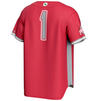 GameDay Greats #1 Scarlet Ohio State Buckeyes Lightweight Baseball Jersey