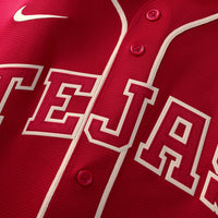 Texas Rangers Brandon Nimmo Nike Red 2026 City Connect Stadium Jersey