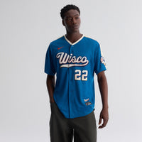 Milwaukee Brewers Christian Yelich Nike Mineral Blue 2026 City Connect Stadium Jersey