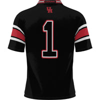 GameDay Greats #1 Black Houston Cougars Football Jersey