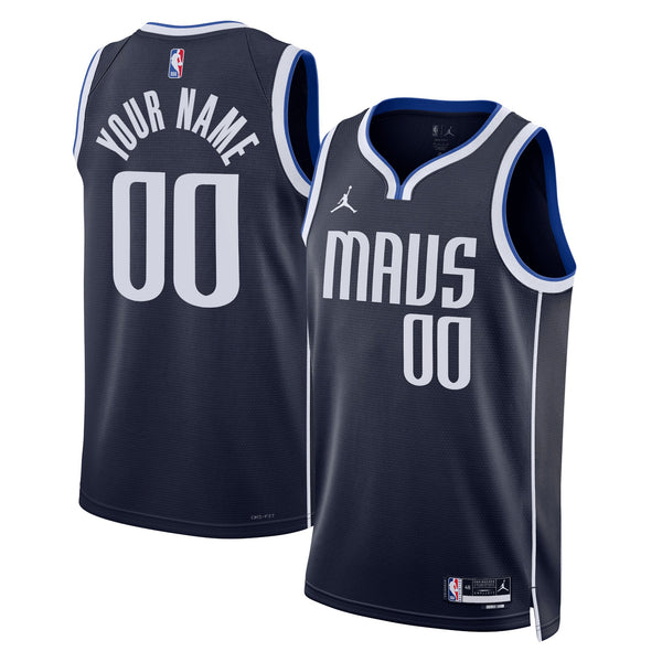Dallas Mavericks Jordan Statement Swingman Jersey - Custom