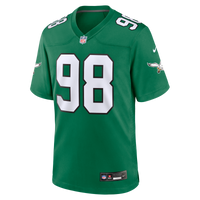 Philadelphia Eagles Jalen Carter Nike Kelly Green Alternate Game Jersey