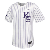 Nike White Kansas State Wildcats Limited Baseball Jersey