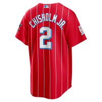 Miami Marlins Jazz Chisholm Jr. Nike Red City Connect Replica Jersey