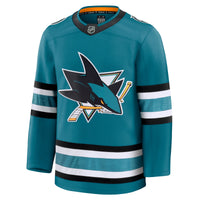 San Jose Sharks Fanatics Teal Home Premium Jersey