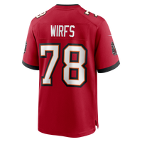 Tampa Bay Buccaneers Tristan Wirfs Nike Red Game Jersey