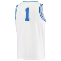 Nike #1 White Xavier Musketeers Replica Basketball Jersey
