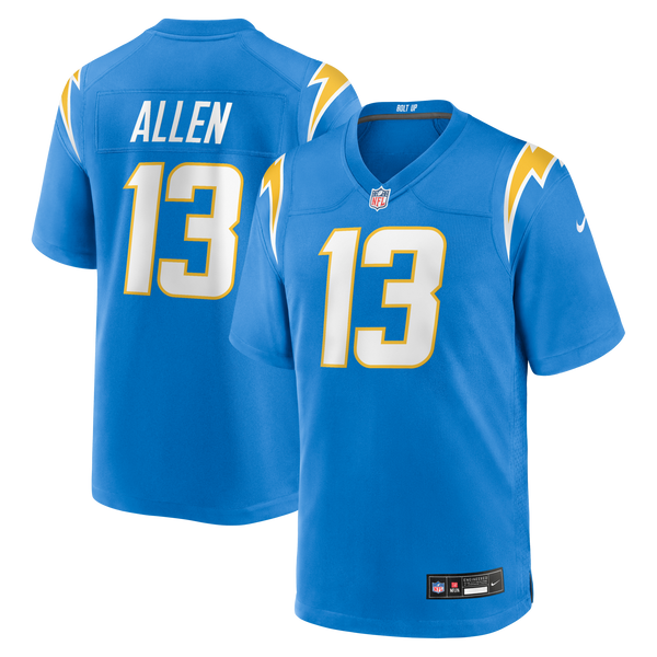Los Angeles Chargers Keenan Allen Nike Powder Blue Game Player Jersey