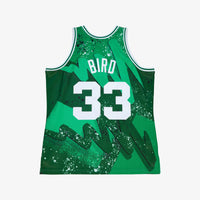 Boston Celtics Mitchell & Ness Larry Bird 1985 Hyper Hoops Swingman Jersey - Green