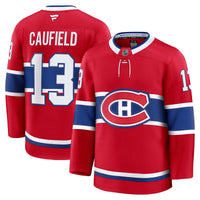 Montreal Canadiens Cole Caufield Fanatics Red Home Premium Jersey
