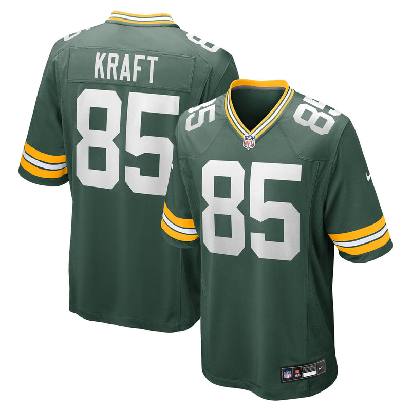 Green Bay Packers Tucker Kraft Nike Green Game Jersey