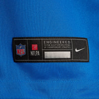Detroit Lions Isaac TeSlaa Nike Blue Game Player Jersey
